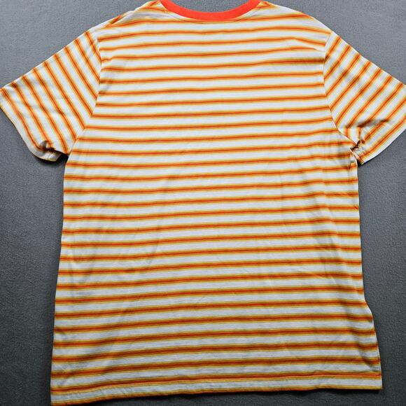 Cheez It Shirt Striped Retro Orange Embroidered Adult XL Kelloggs - Picture 6 of 6